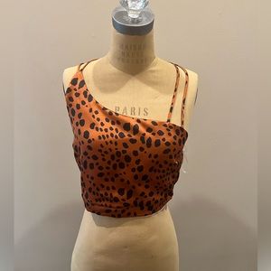 Lelis asymmetrical tank top